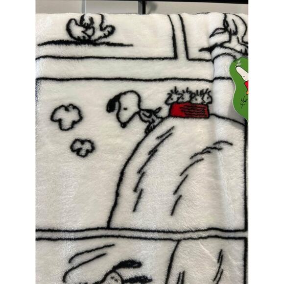 Peanuts Snoopy Throw / Blanket - Comic Strip - BRAND NEW - Picture 3 of 6